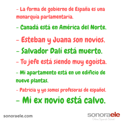 Ser o Estar, esa cuestión